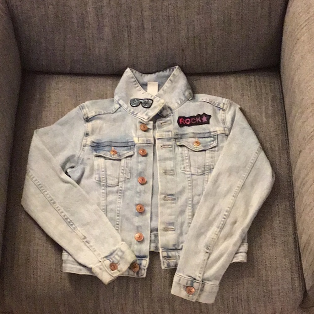 Girls Denim jean jacket 💙 from H&M